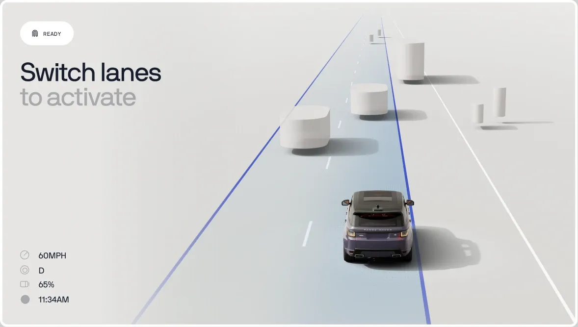 Ready state: Switch lanes to activate
